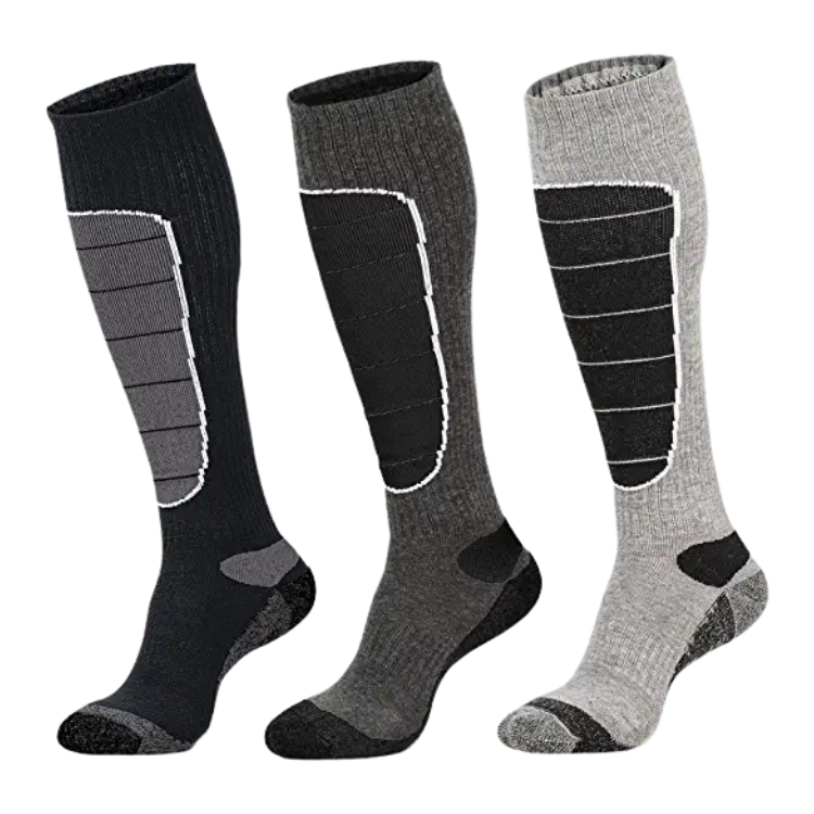 Best Material Ski and Snowboard Socks, Best for ski or snowboard boots, ski boots